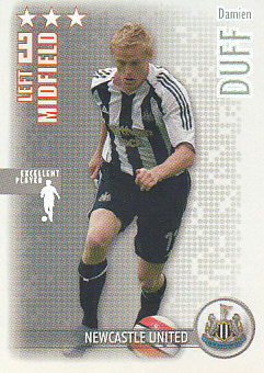 Damien Duff Newcastle United 2006/07 Shoot Out Excellent Player #230